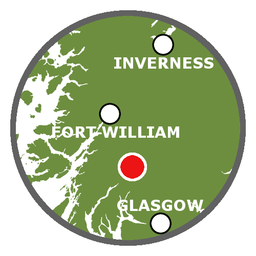 West Highland Way Carte Écosse