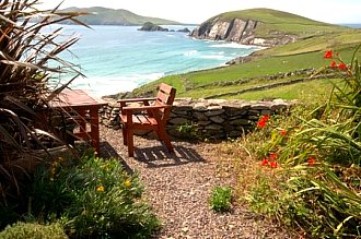 walking hiking ireland- accommodation on the dingle way